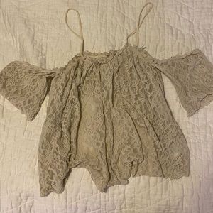 Urban Outfitters off the shoulder top